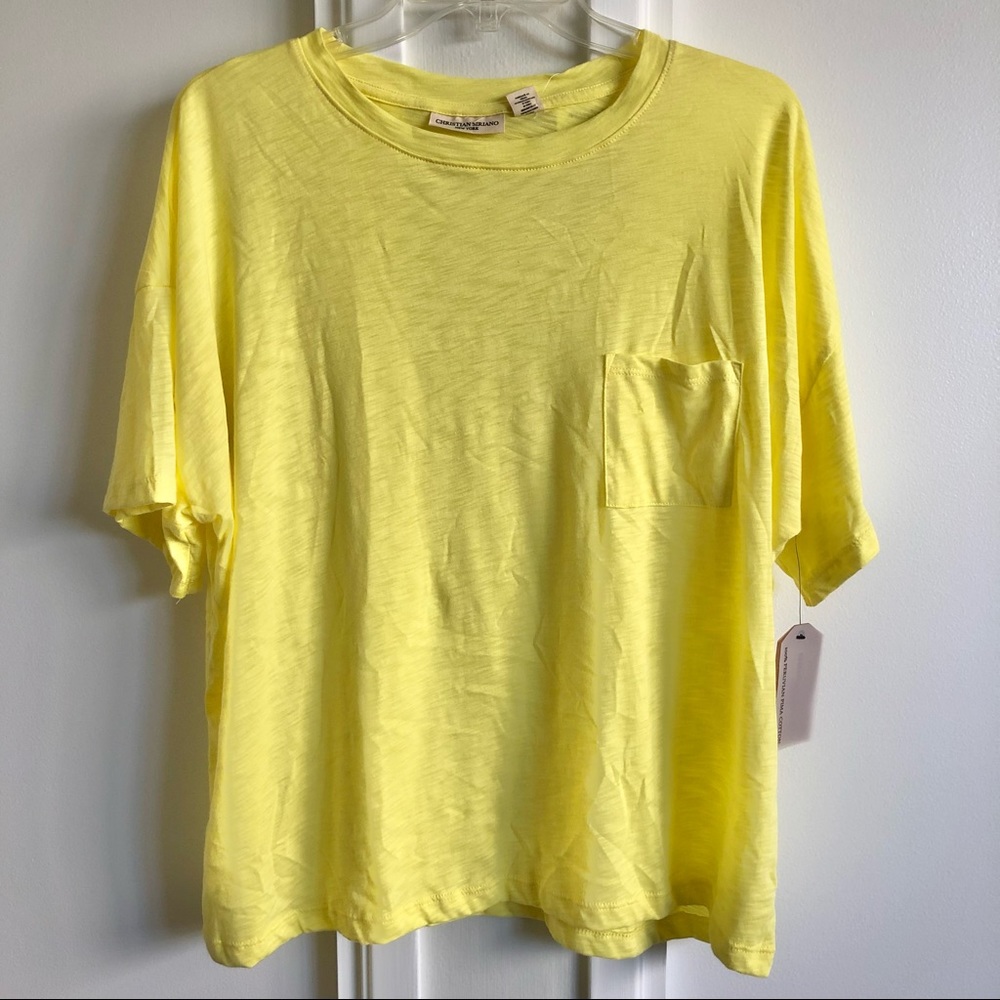 Christian Siriano New York Yellow T-Shirt